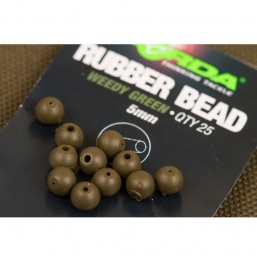 Korda Rubber Bead 5mm Brown